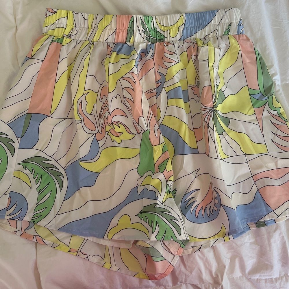 Bright Floral Shorts
